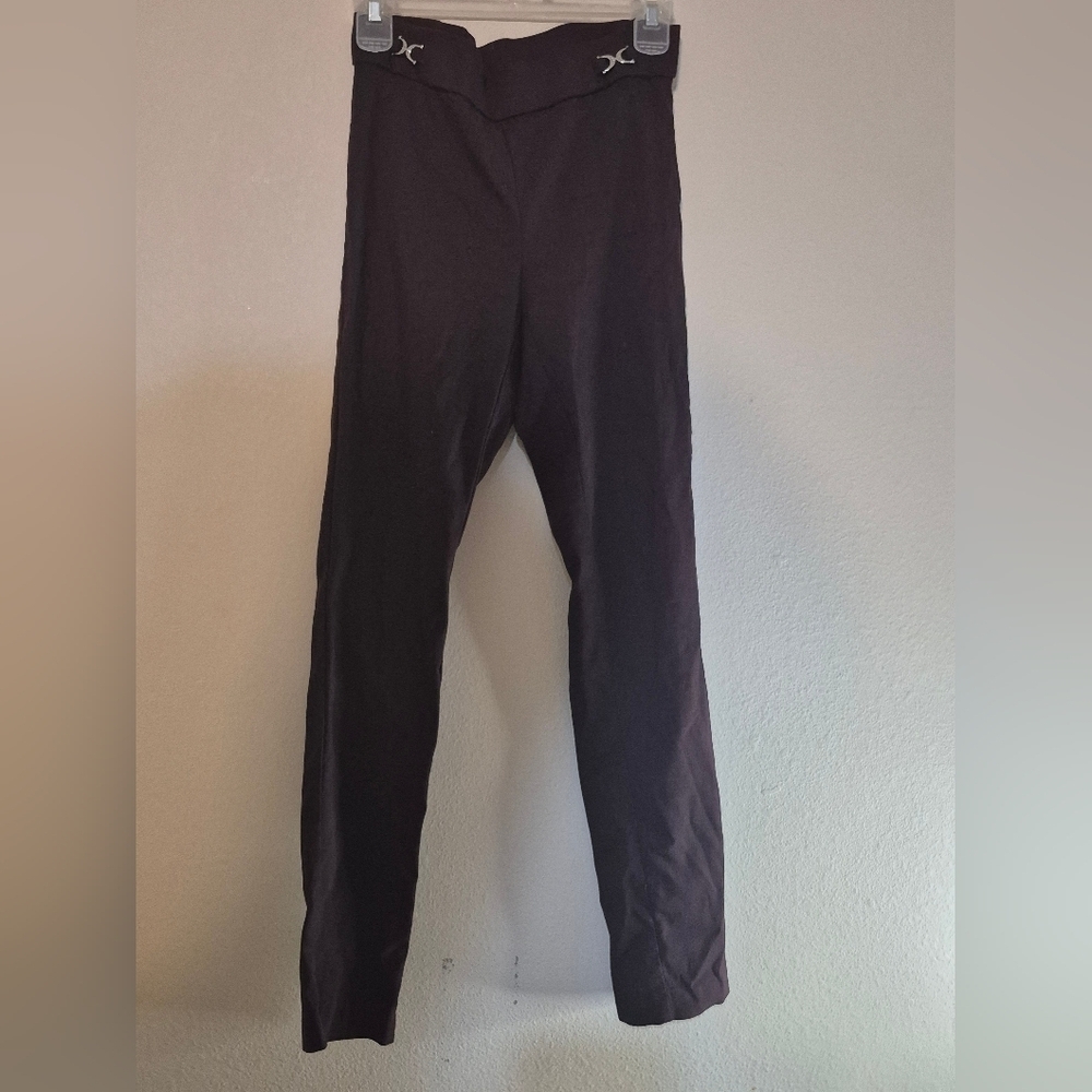Rafaella Women's Burgundy Straight Leg Jeans